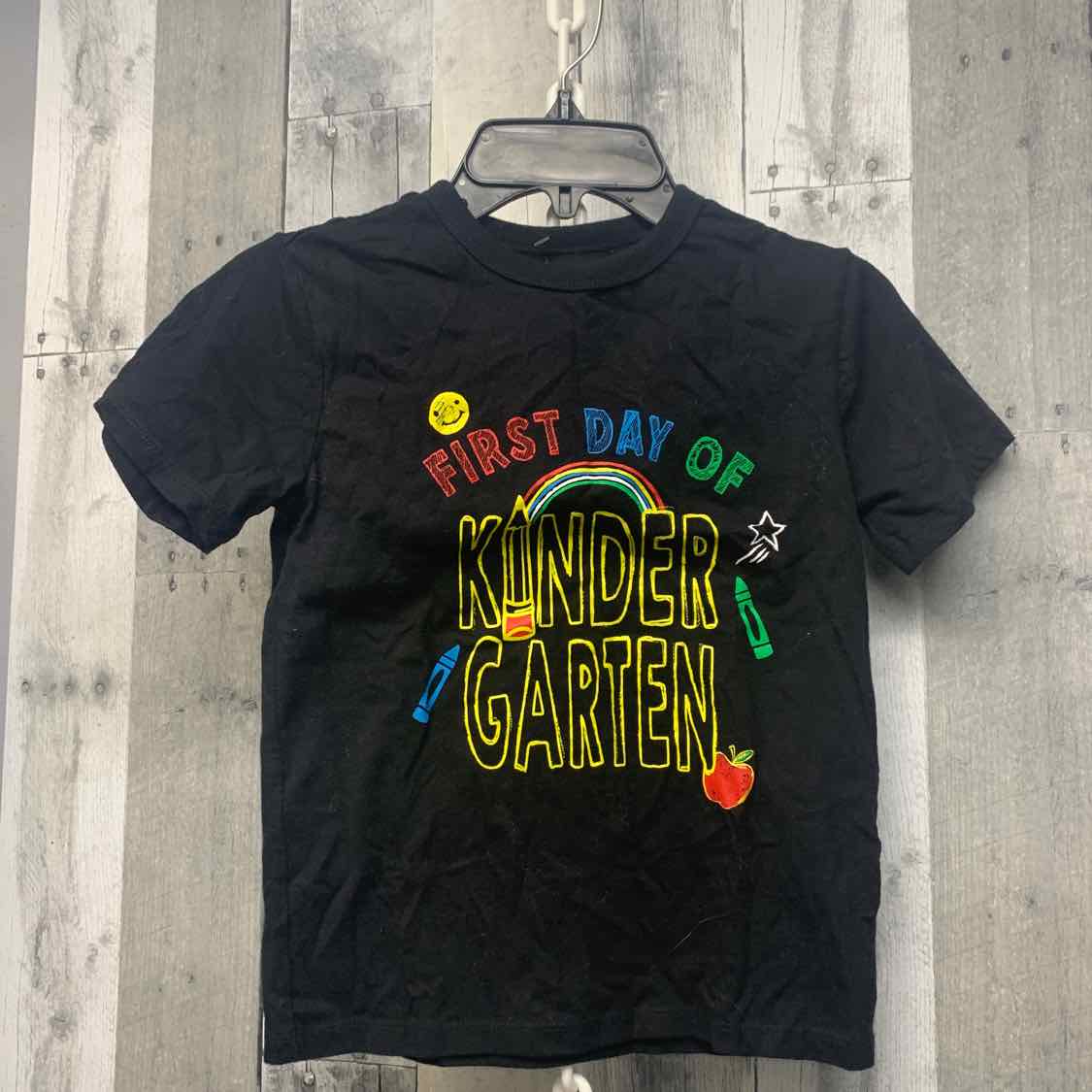 Size 5/6 Black Graphic Children's Place T Shirt