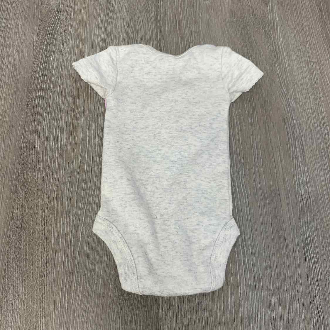 Size Preemie Gray Child of Mine Bodysuit