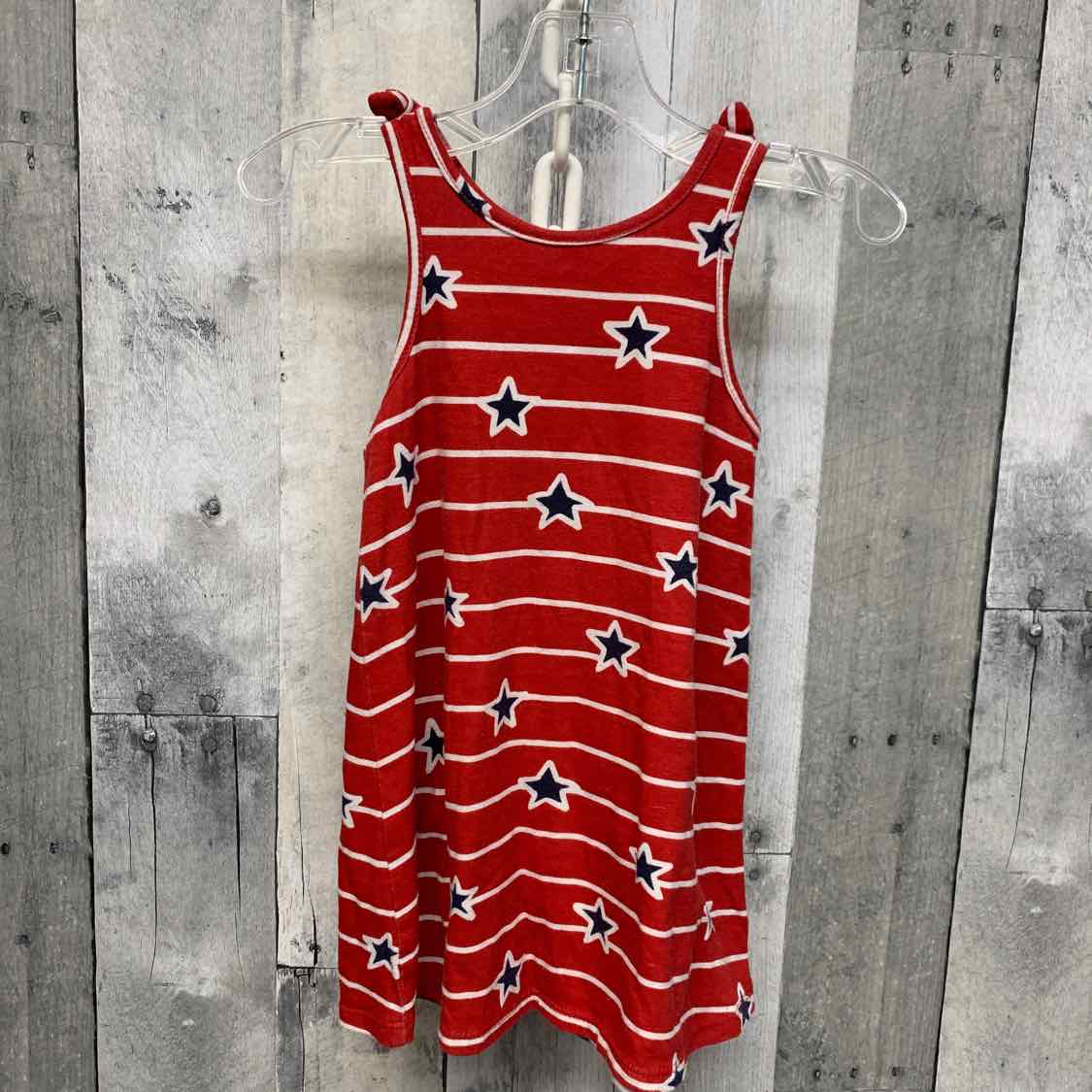 Size 2T Red Striped Cat & Jack Dress - Knit