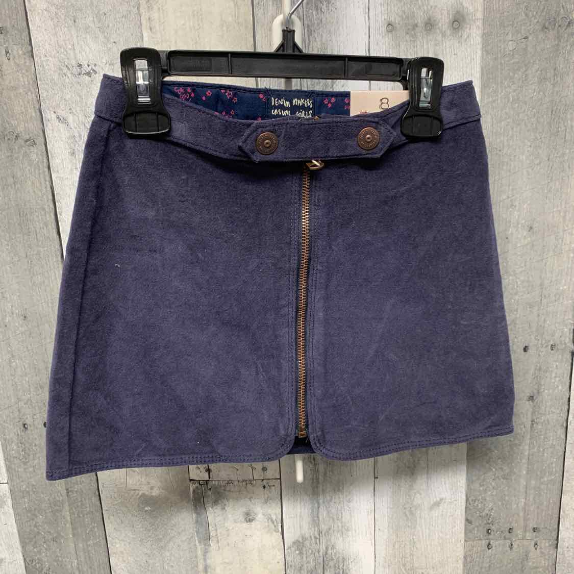 Size 8 Navy Zara Skirt