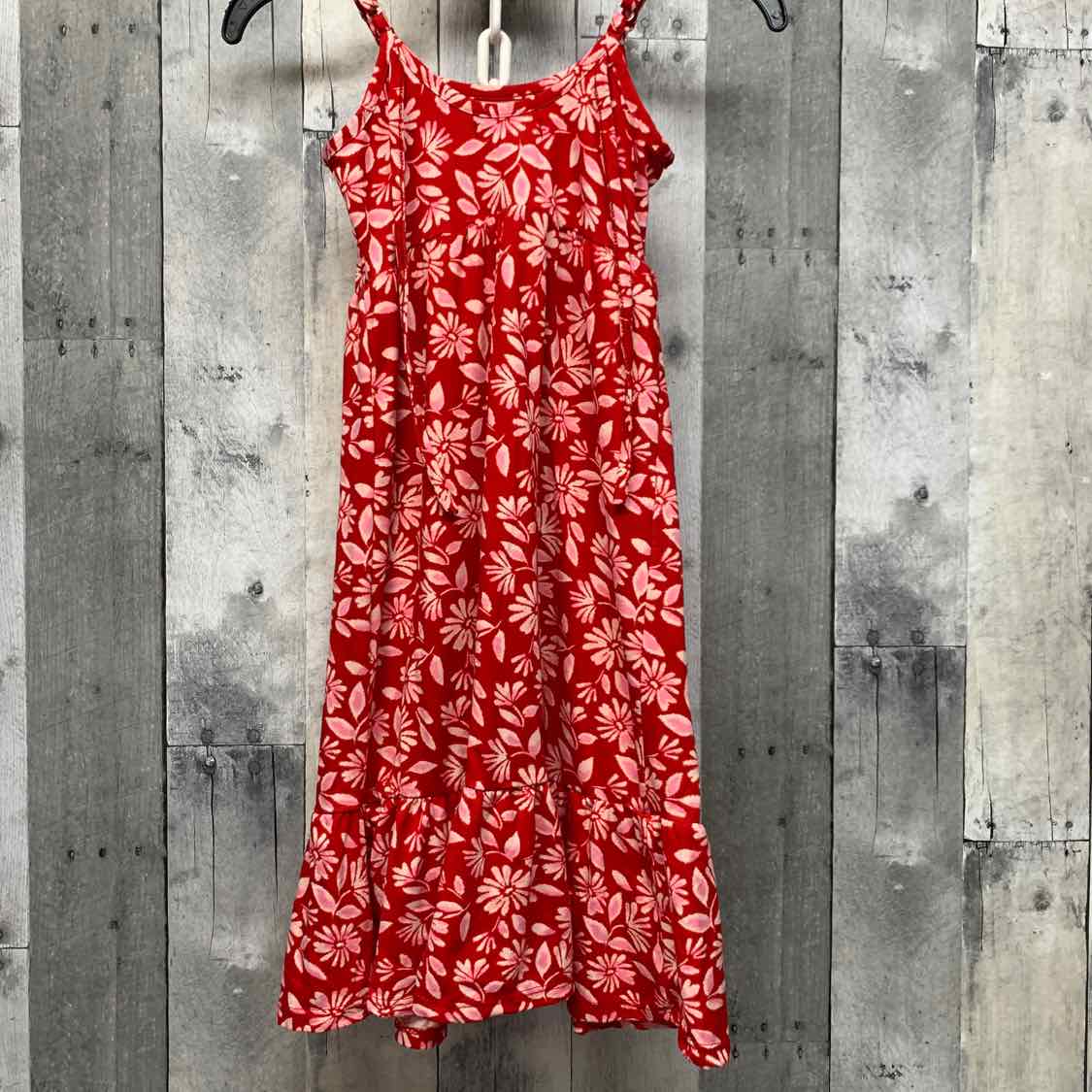 Size 5 Red Print Btween Dress