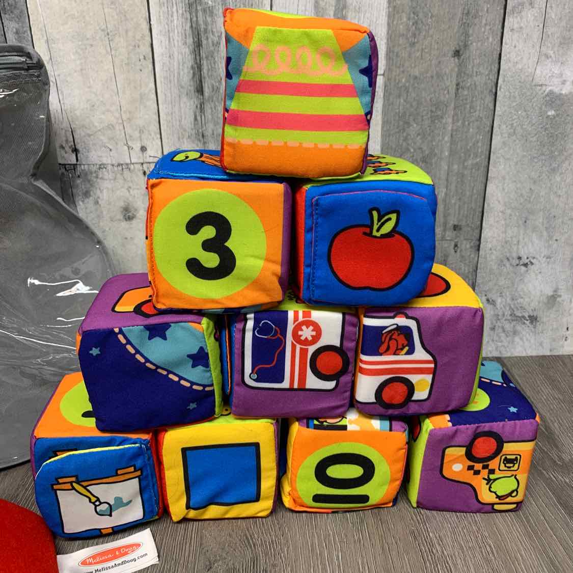 Melissa & Doug Red/Green Blocks