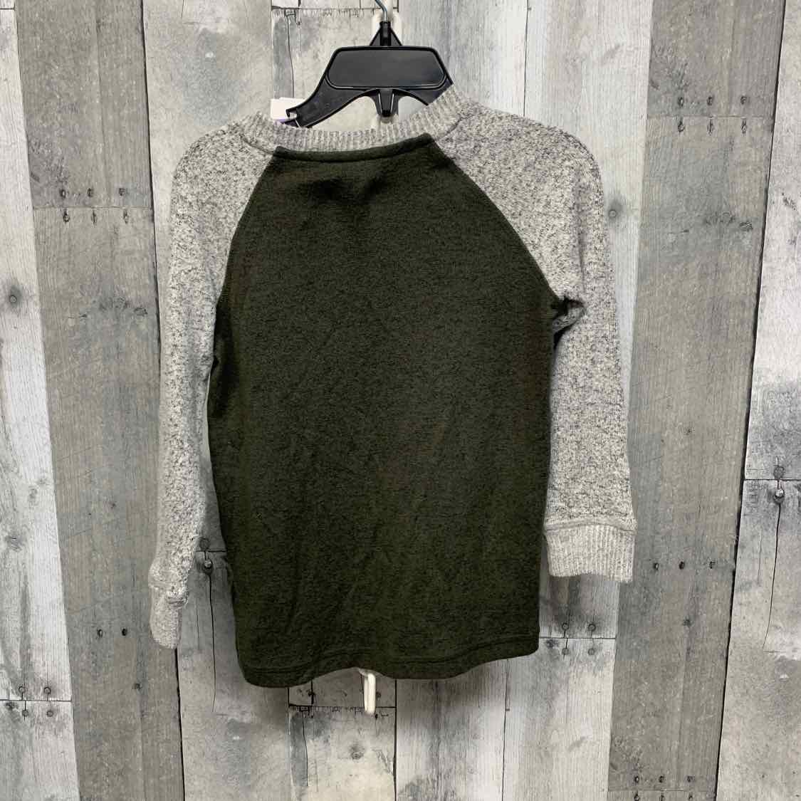 Size 3T Gray/Green B Brand Long Sleeve Shirt