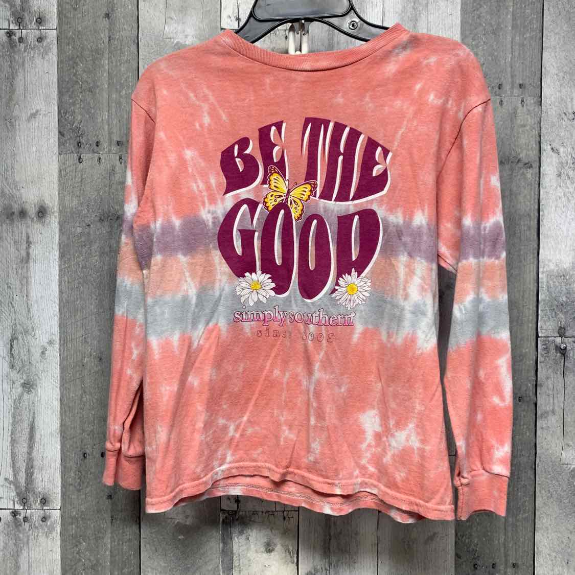 Size Small Pink/Purple Simply Southern Long Sleeve Shirt