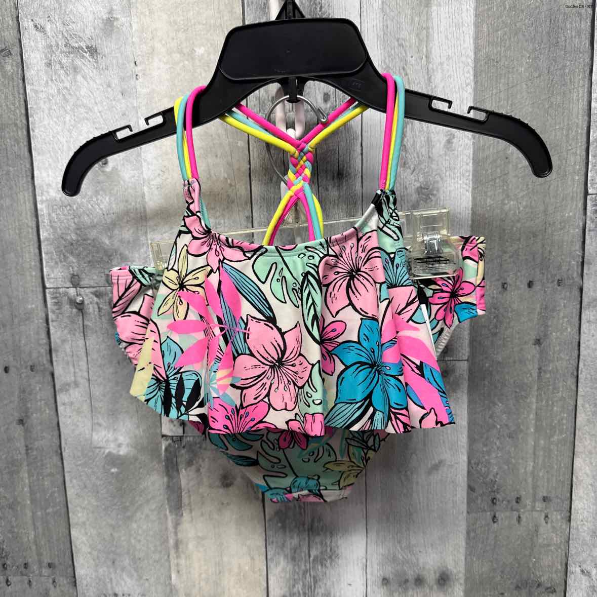 Size 10/12 Blue/Pink B Brand Swim Suit - 2pc+