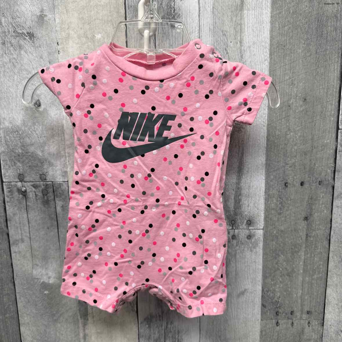 Size Newborn Pink/Gray Sport Brand Romper