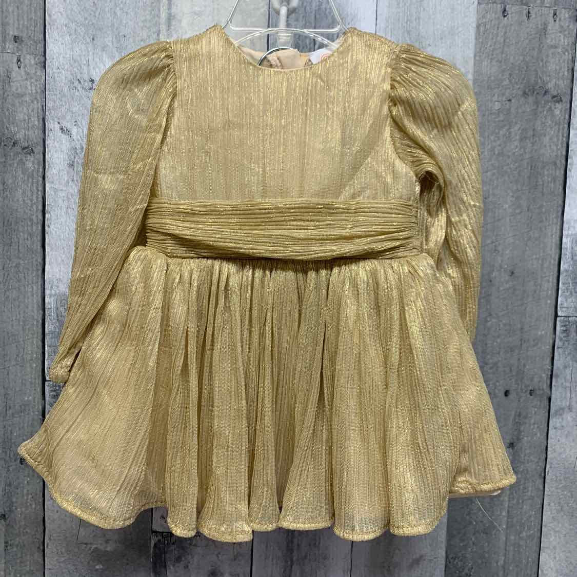 Size 6-9 Months Gold Wonder Nation Dress