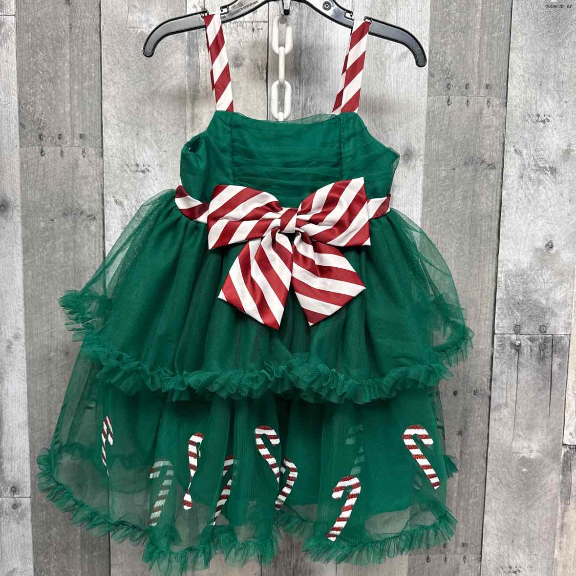Size 3T Green/Red Cynthia Rowley Dress - Party