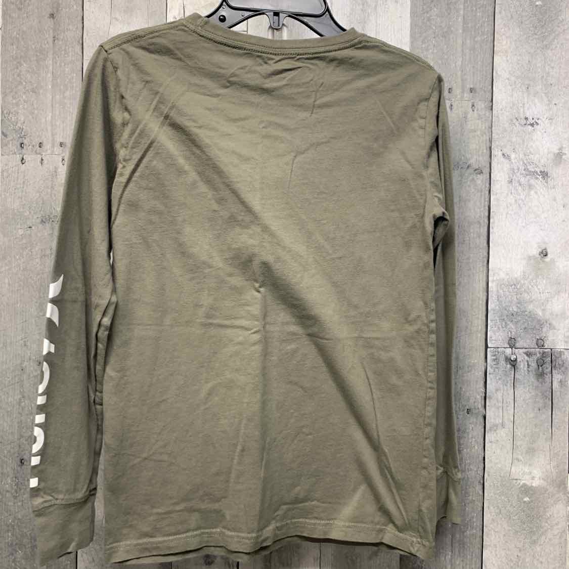 Size Medium Green Hurley Long Sleeve Shirt