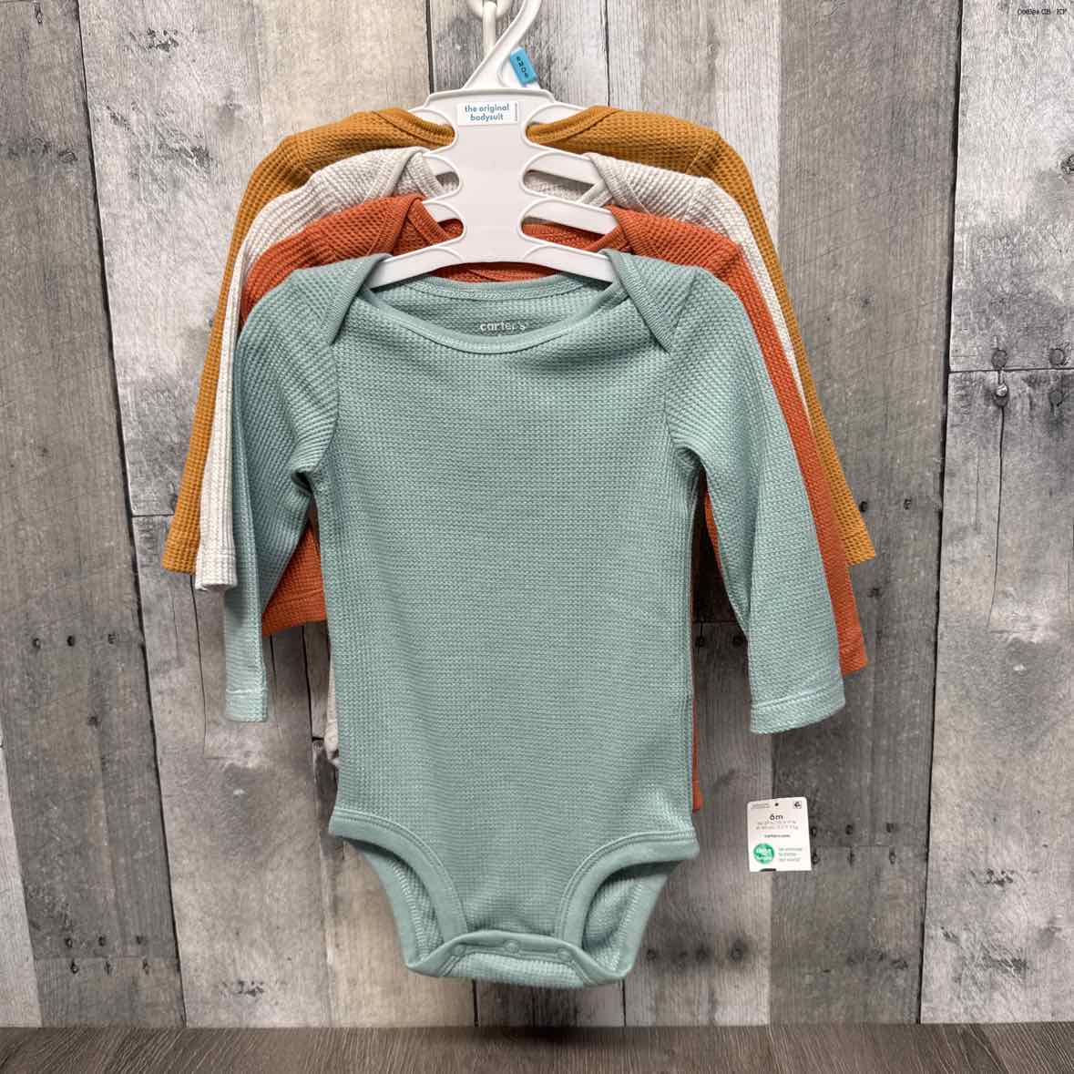 Size 6 Months Yellow/Green Carter's Bodysuit