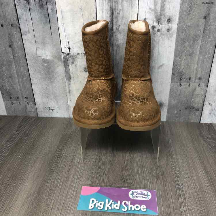Size 3 Tan Animal Print UGG Boots