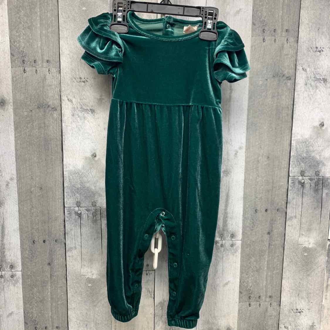 Size 12 Months Green Cat & Jack Romper