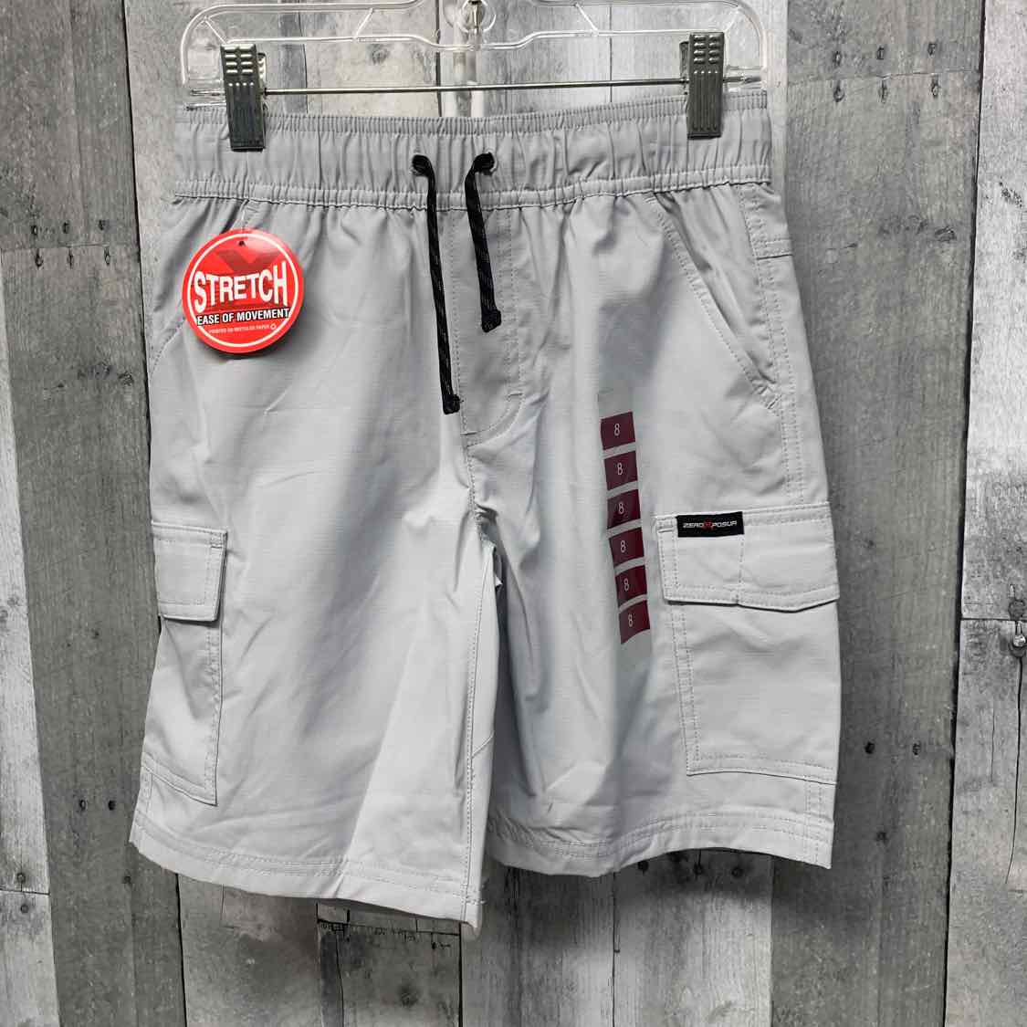 Size 8 Gray ZeroXposur Shorts