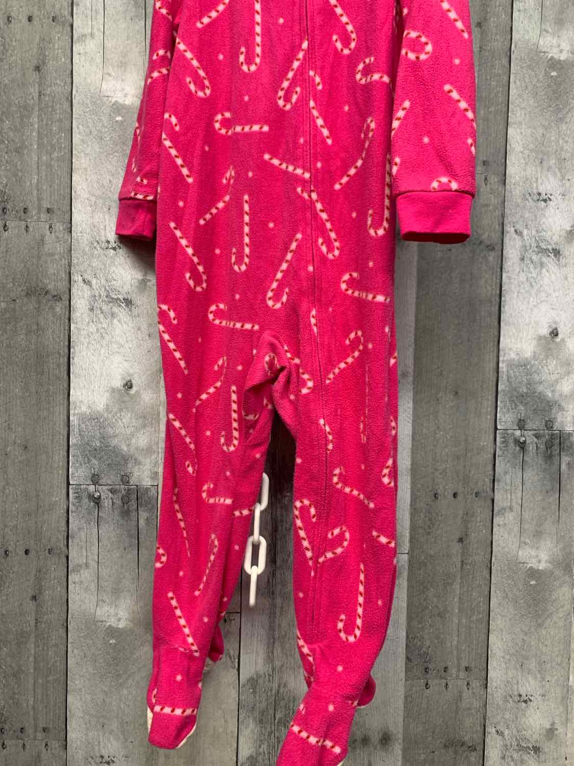 Size 4 Pink Print SO Footy PJs