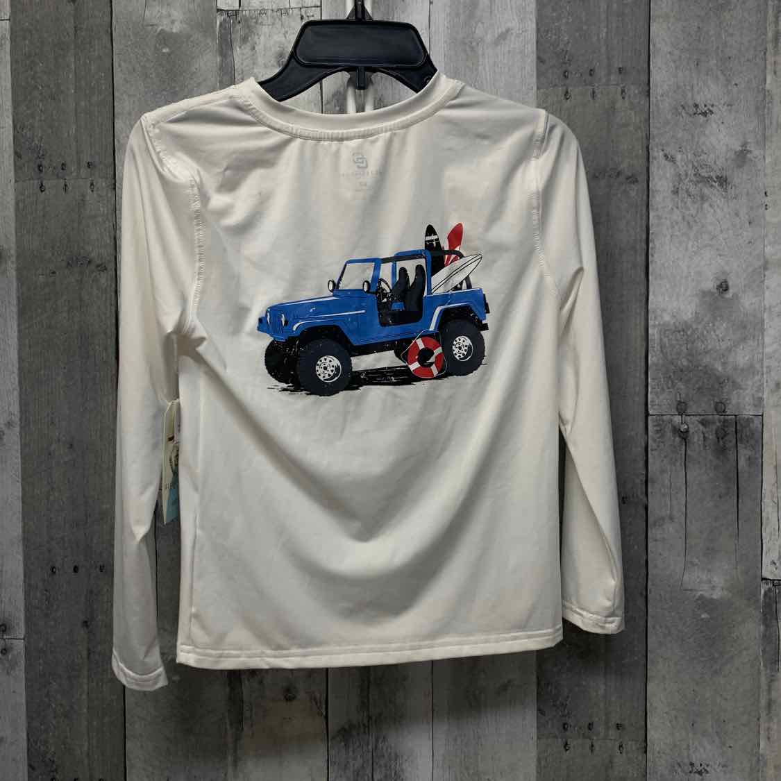 Size 6/7 White Class Club Swim Top