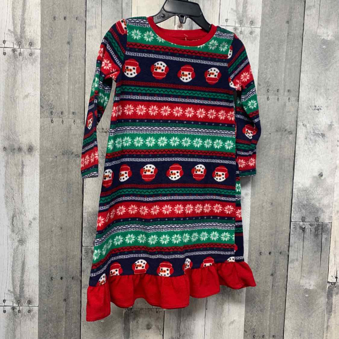 Size 3T Navy/Red Holiday Brands Nightgown