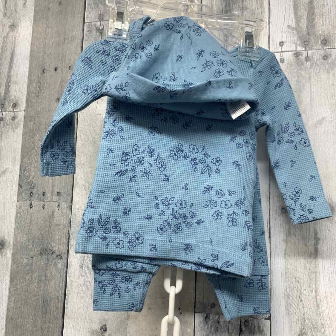 Size 3 Months Blue Print Just One You Shirt/Pants