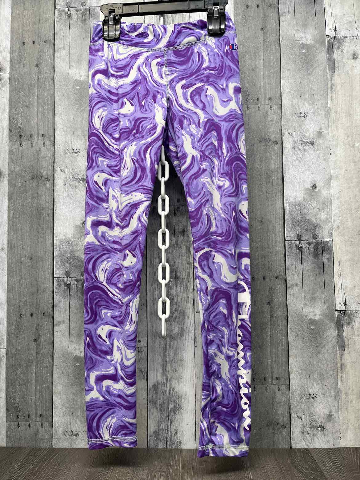 Size 10/12 Purple Print Champion Athletic Pants