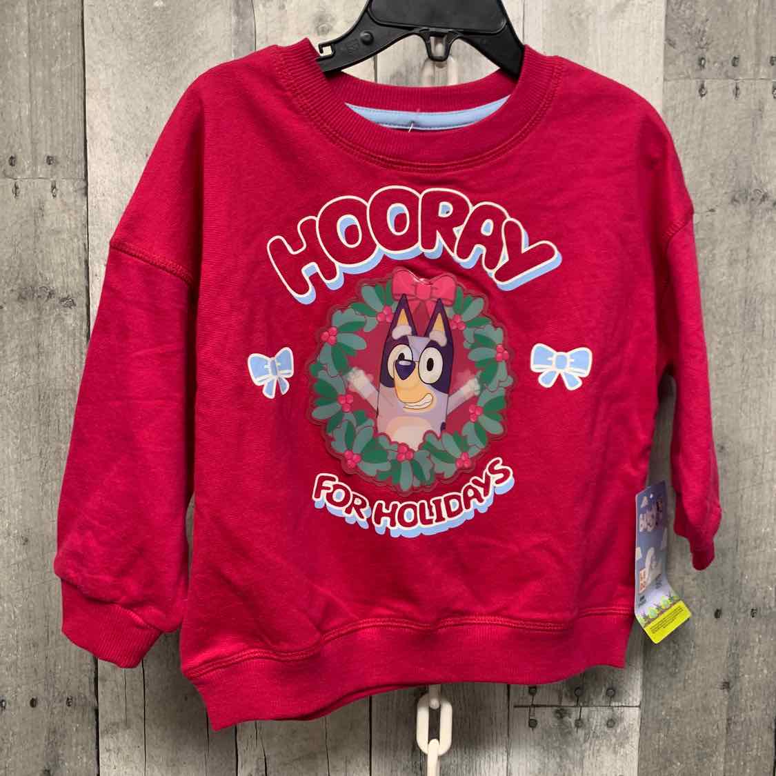 Size 2T Pink/Green Disney Pull Over