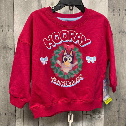 Size 2T Pink/Green Disney Pull Over