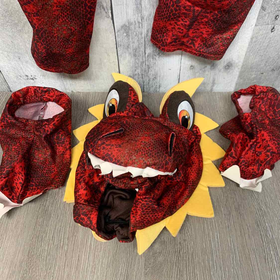 Generic Red/Yellow Size 4/6 Halloween Costume - Little Kid