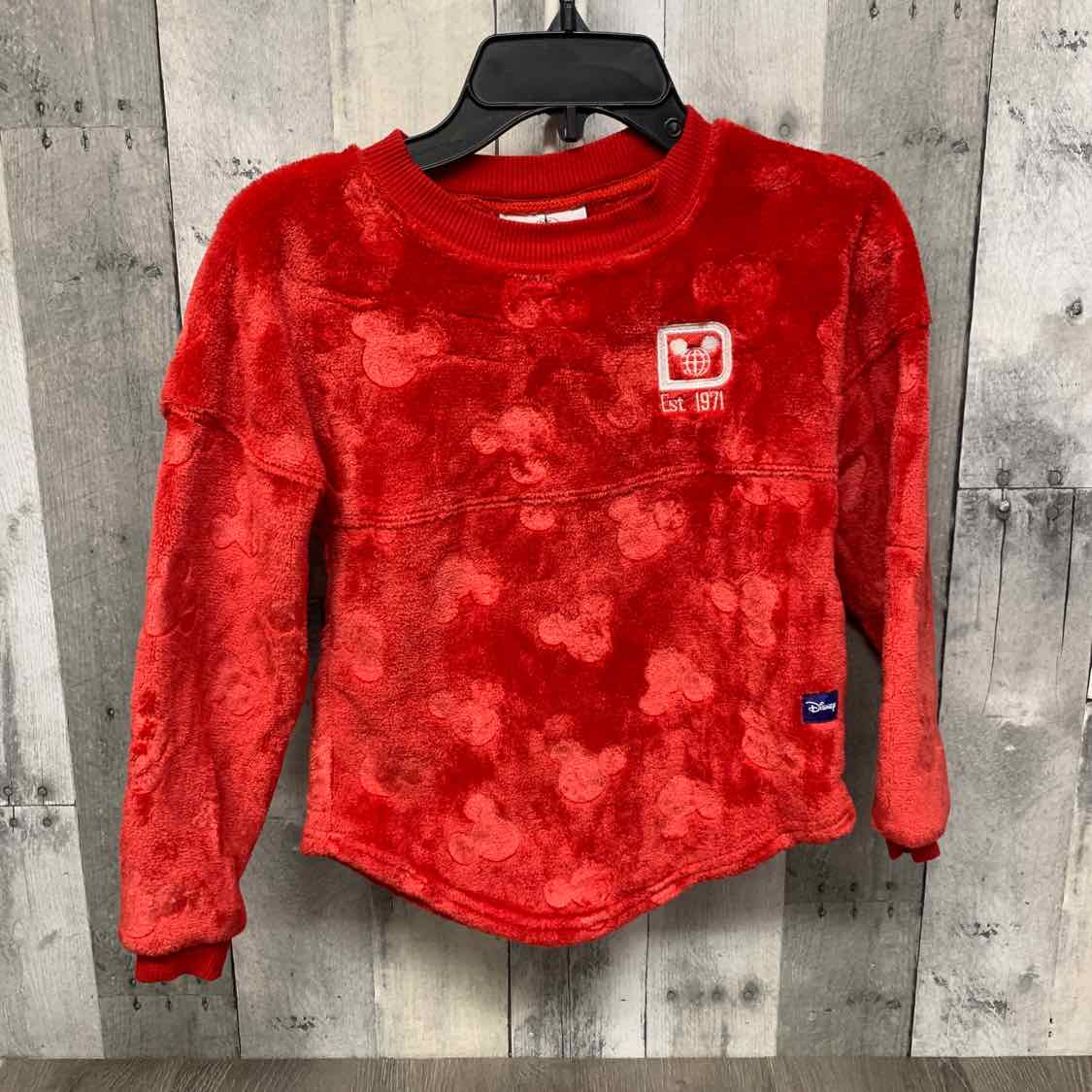 Size 4 Red Disney Parks Long Sleeve Shirt