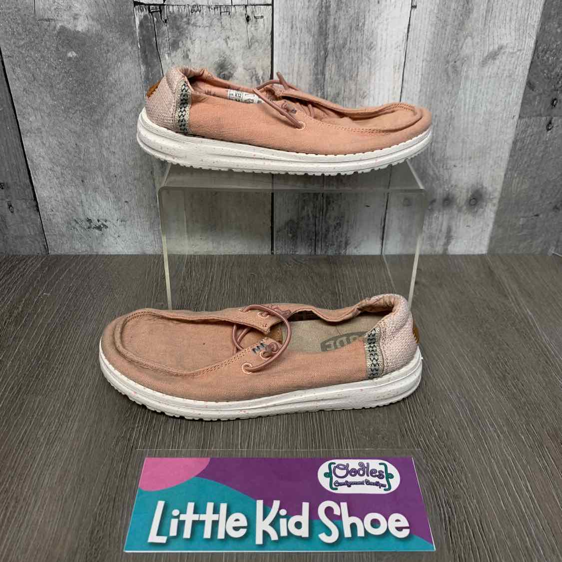 Size 13 Pink Hey Dude Loafers