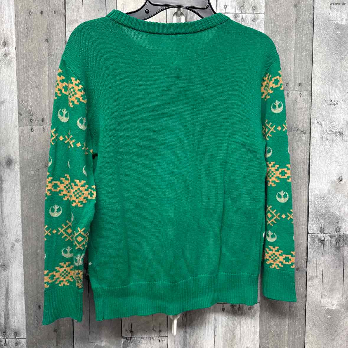 Size Medium Green Print Star Wars Sweater