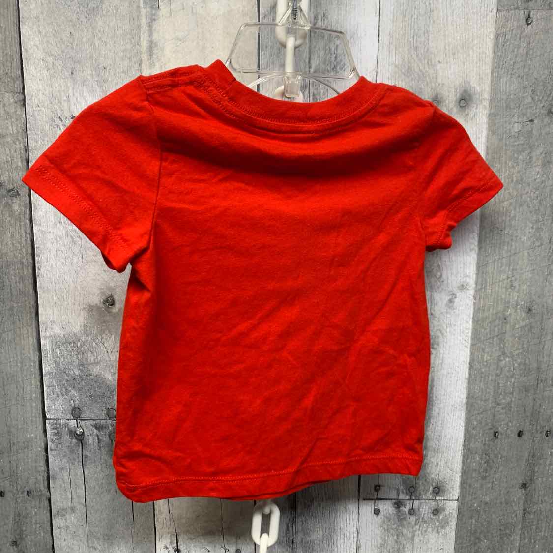 Size 12 Months Red Print Cat & Jack T Shirt