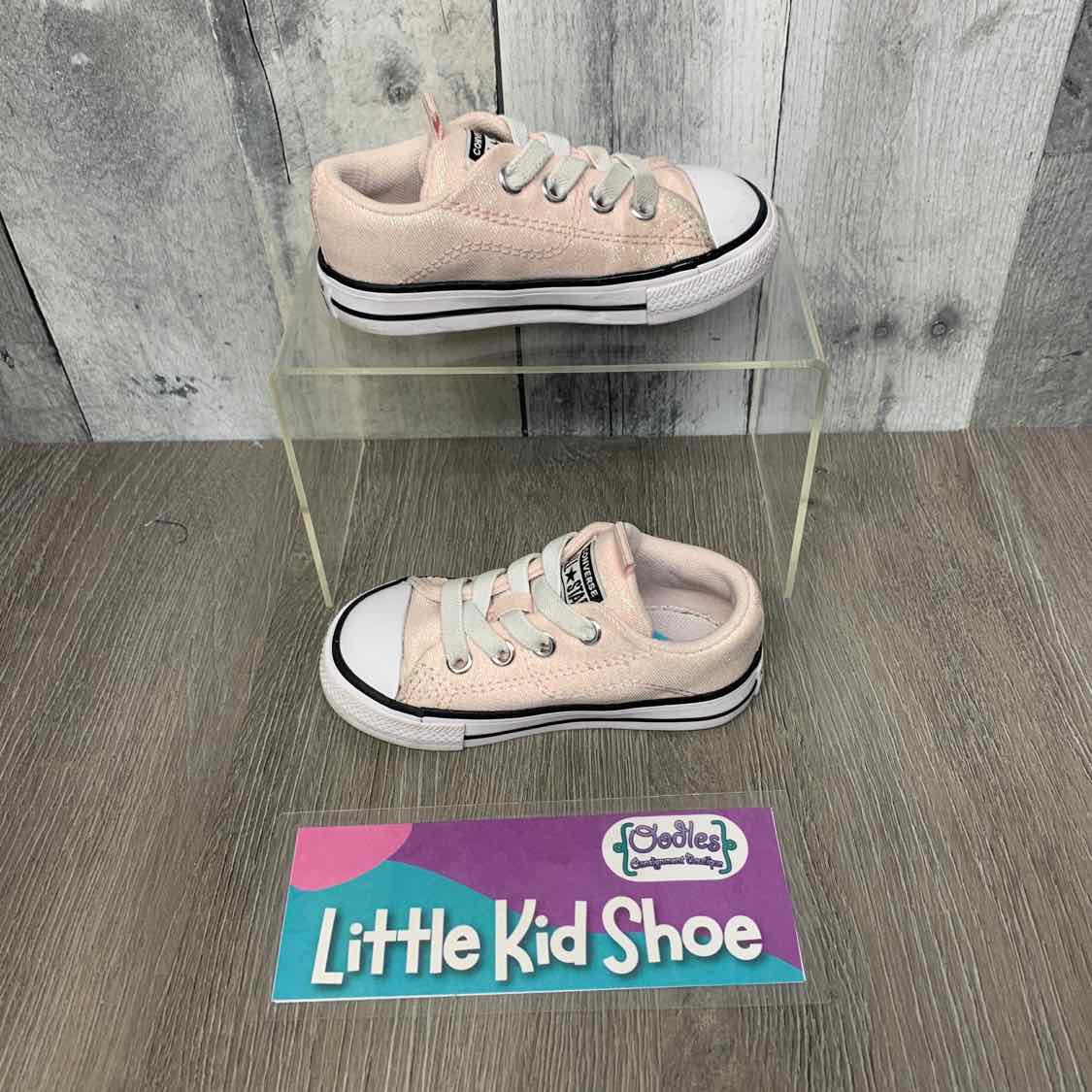 Size 6 Pink/White Converse Sneakers