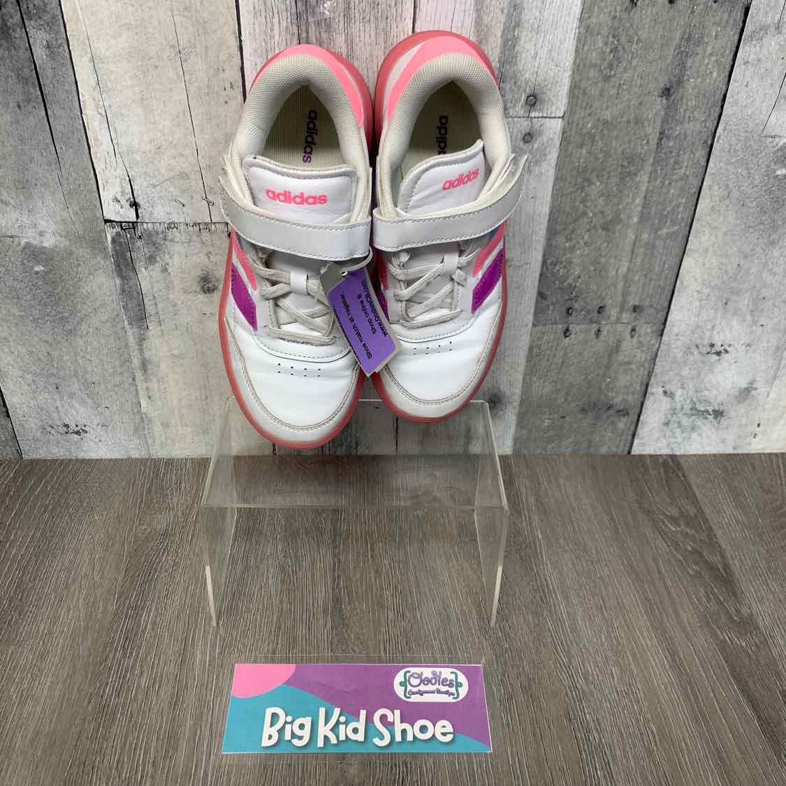 Size 2 White/Pink Sport Brand Sneakers