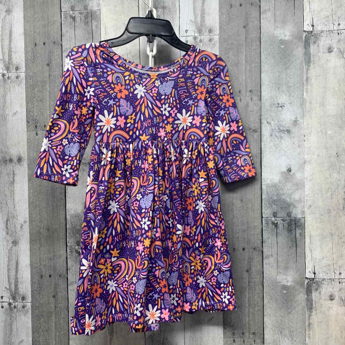 Size 5/6 Purple Print B Brand Dress