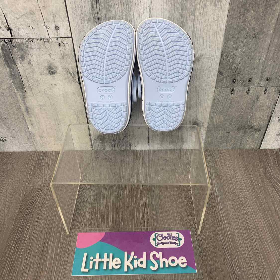 Size 5 Blue Crocs Water Shoes