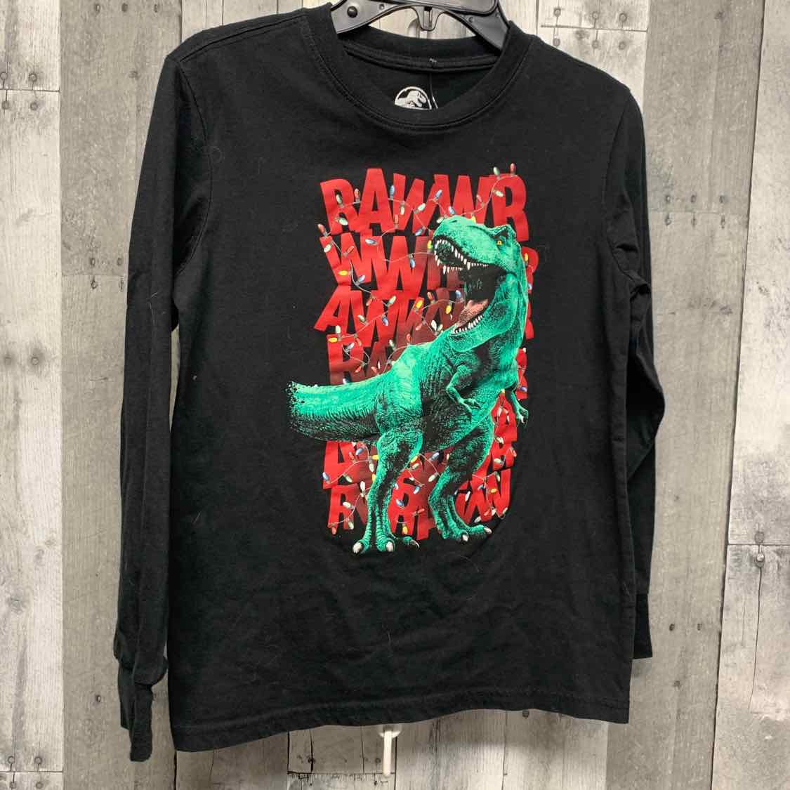 Size Medium Black Graphic Jurassic World Long Sleeve Shirt