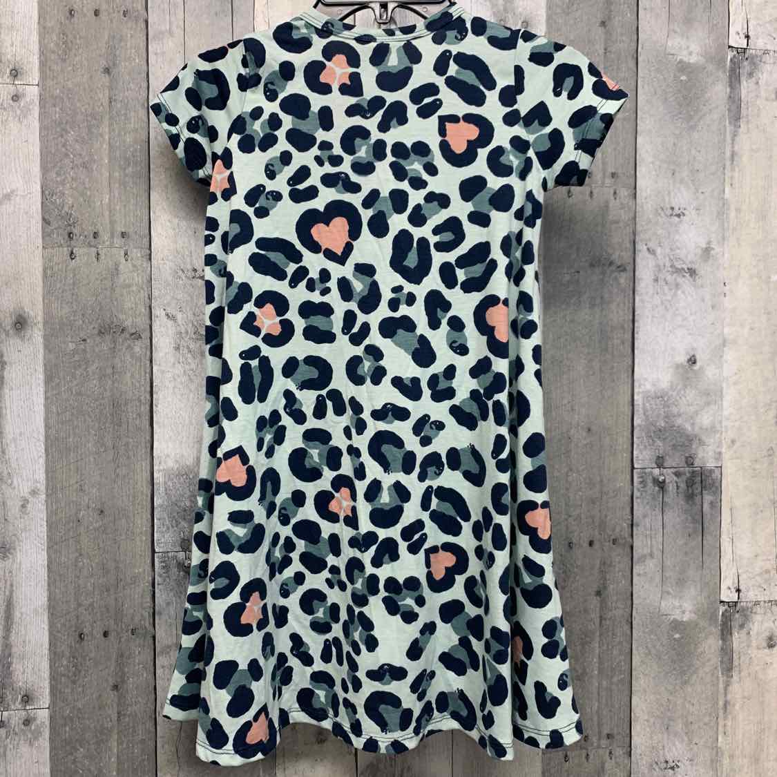 Size 6 Blue Animal Print LulaRoe Dress
