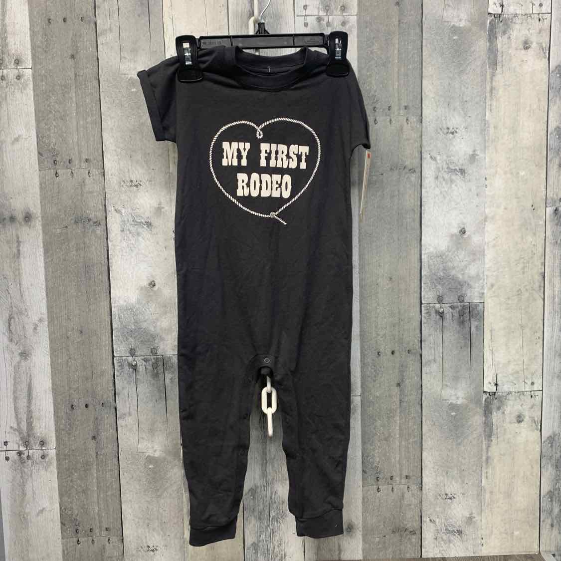 Size 18 Months Gray Print Cat & Jack Romper