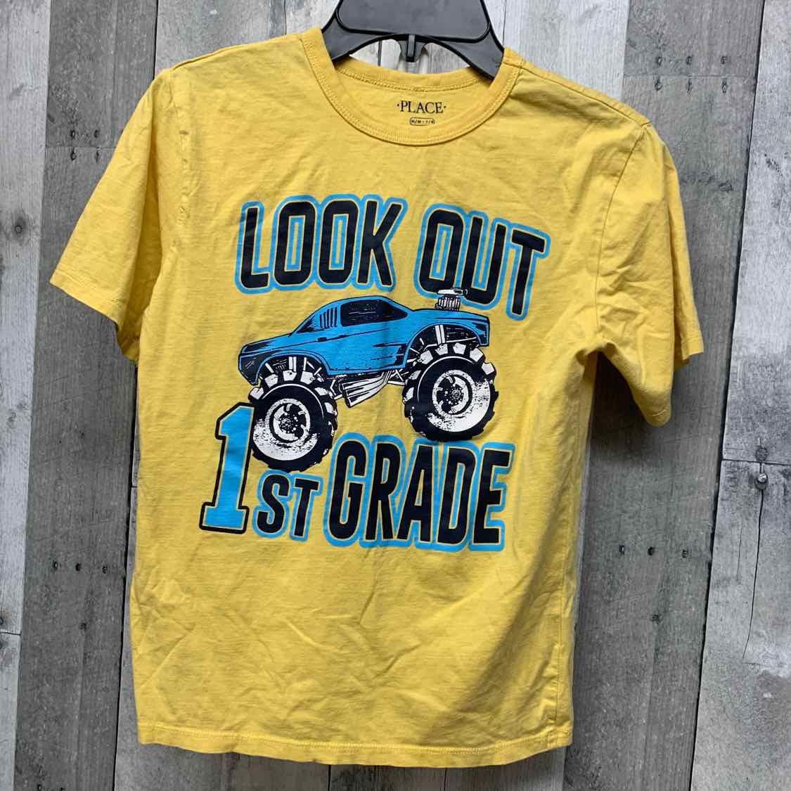 Size 7/8 Yellow Graphic Children's Place T Shirt