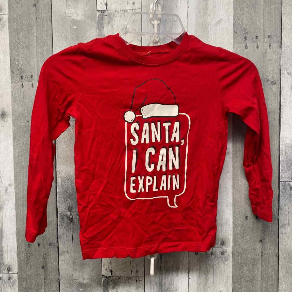 Size 5T Red Graphic Carter's Long Sleeve Shirt