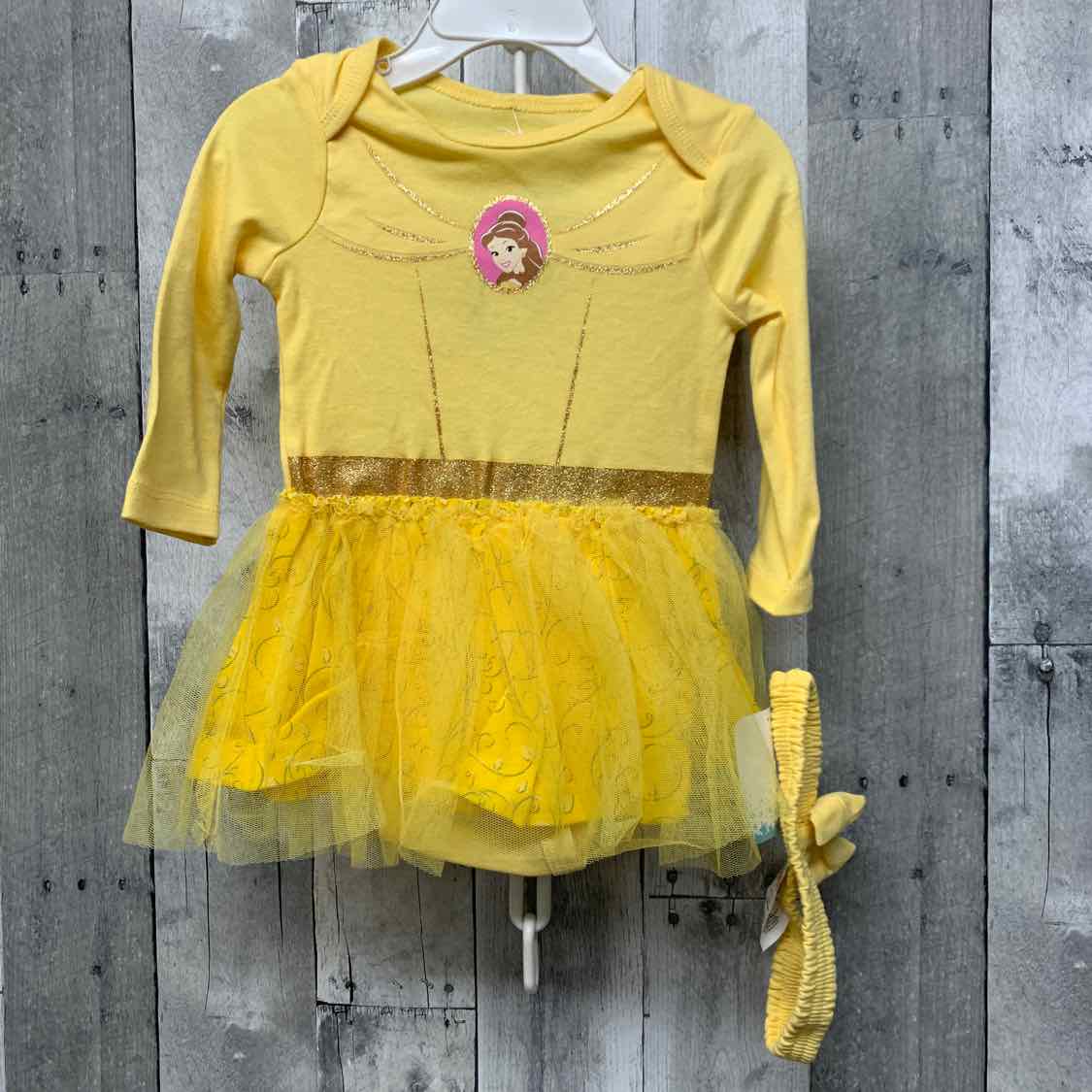 Size 12 Months Yellow Disney Romper