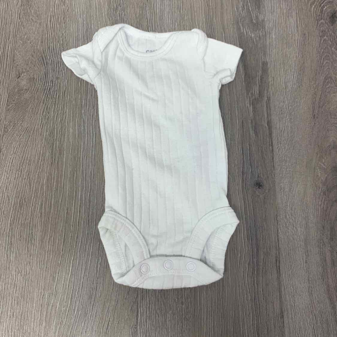 Size Preemie White Child of Mine Bodysuit