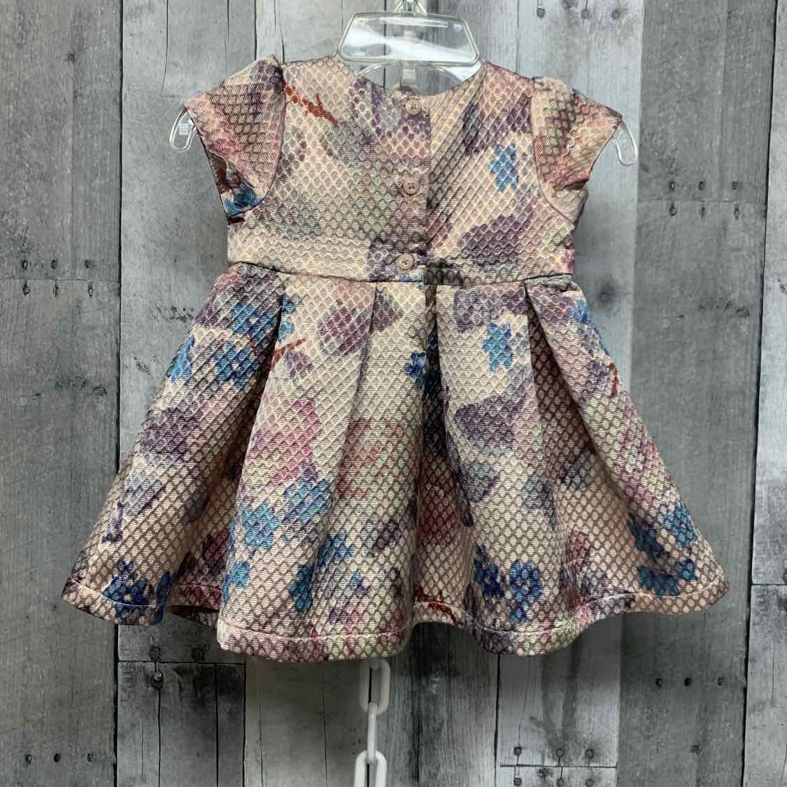 Size 6-9 Months Pink Floral Print Children's Place Dress - Party