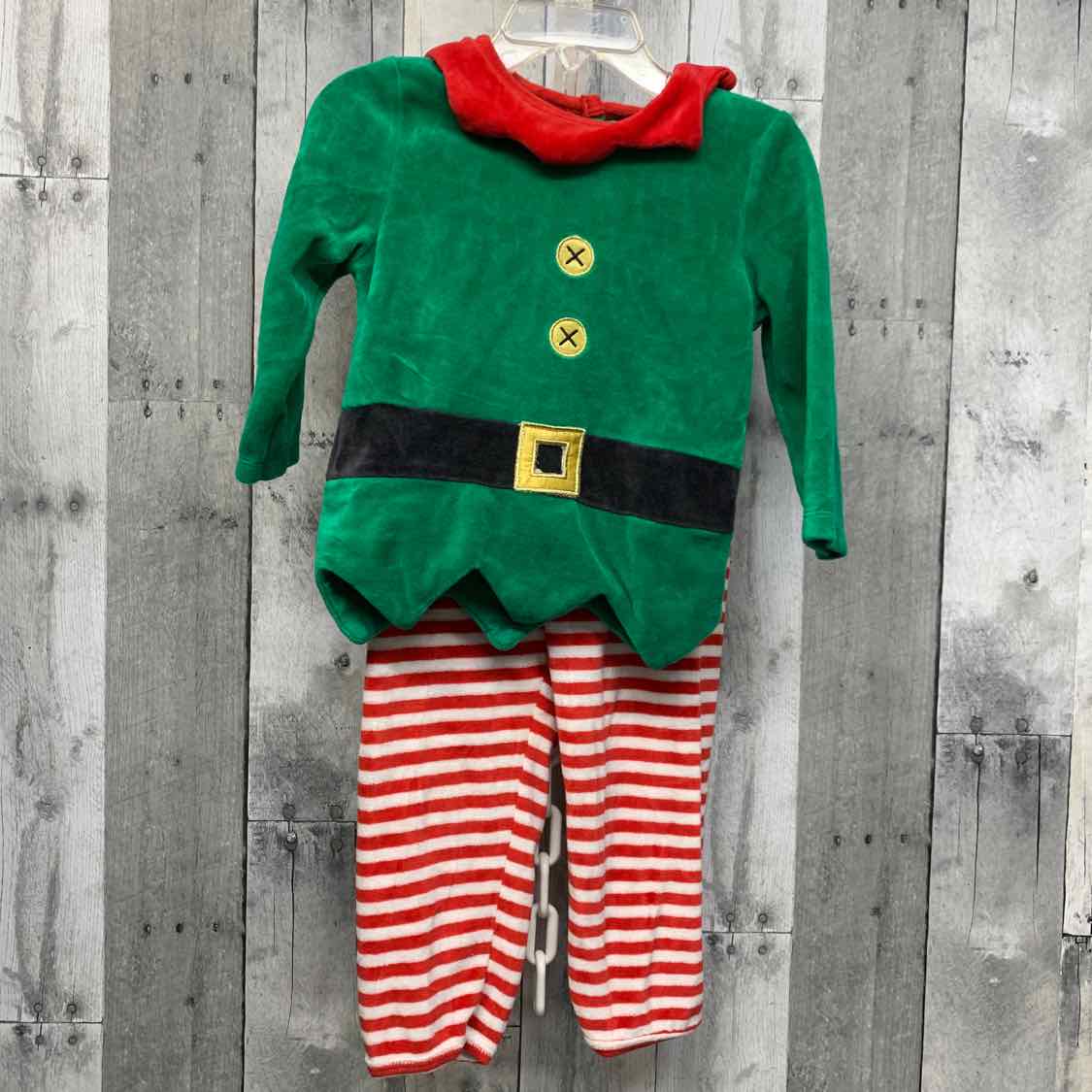 Size 12-18 Months Red/Green Koala Baby/Kids 2pc PJs