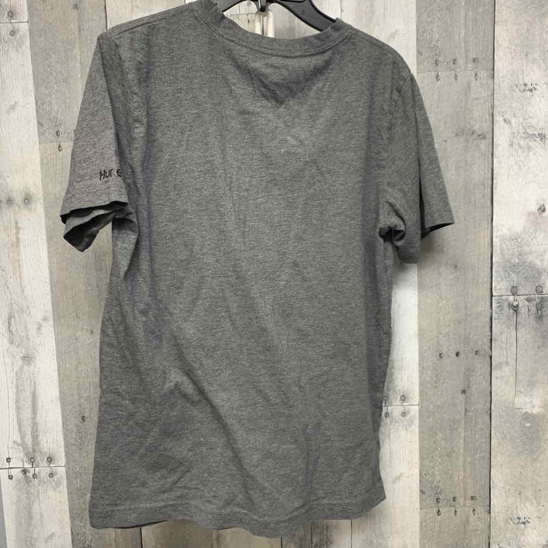 Size Large Gray Graphic Hurley T Shirt