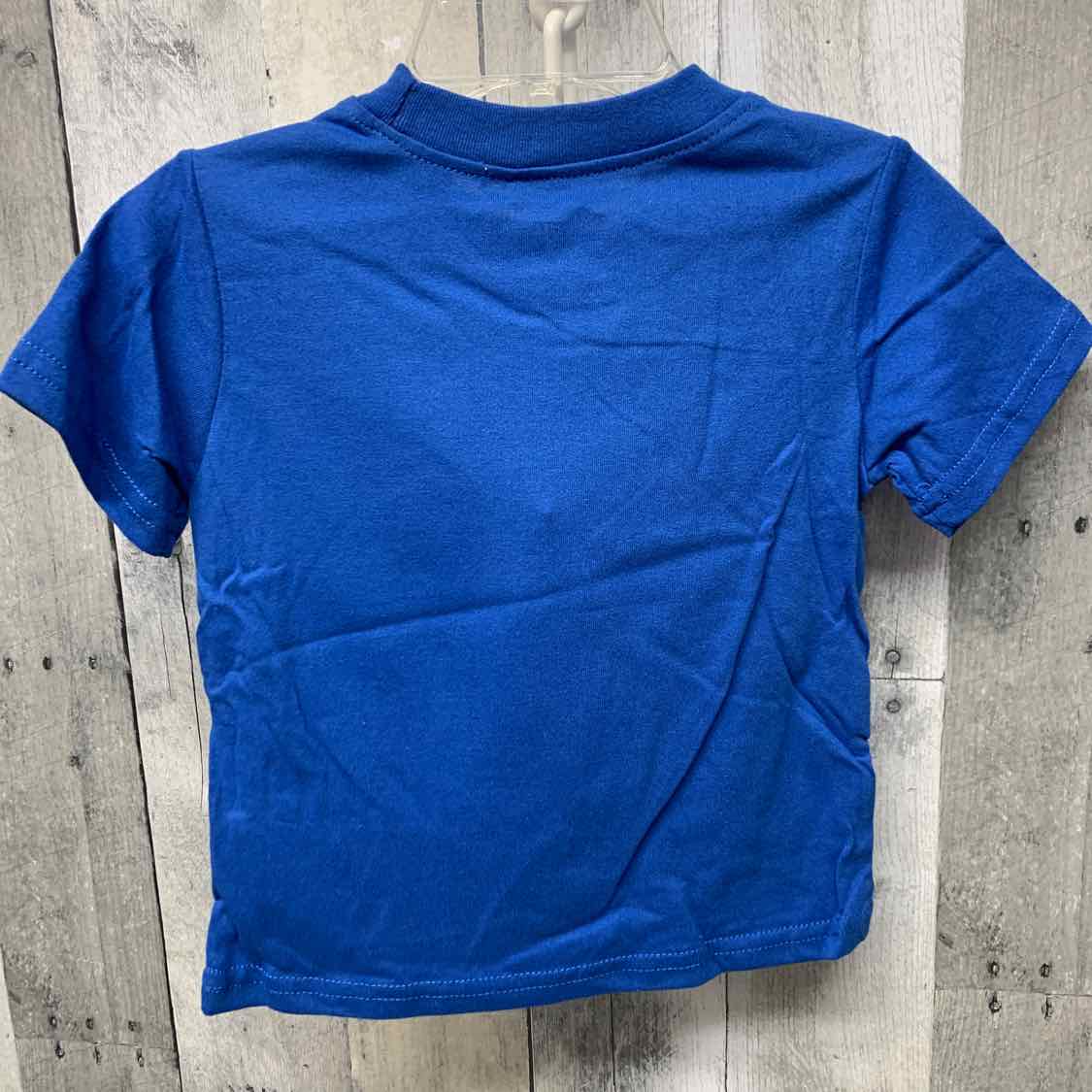 Size 2T Blue Graphic Marvel T Shirt