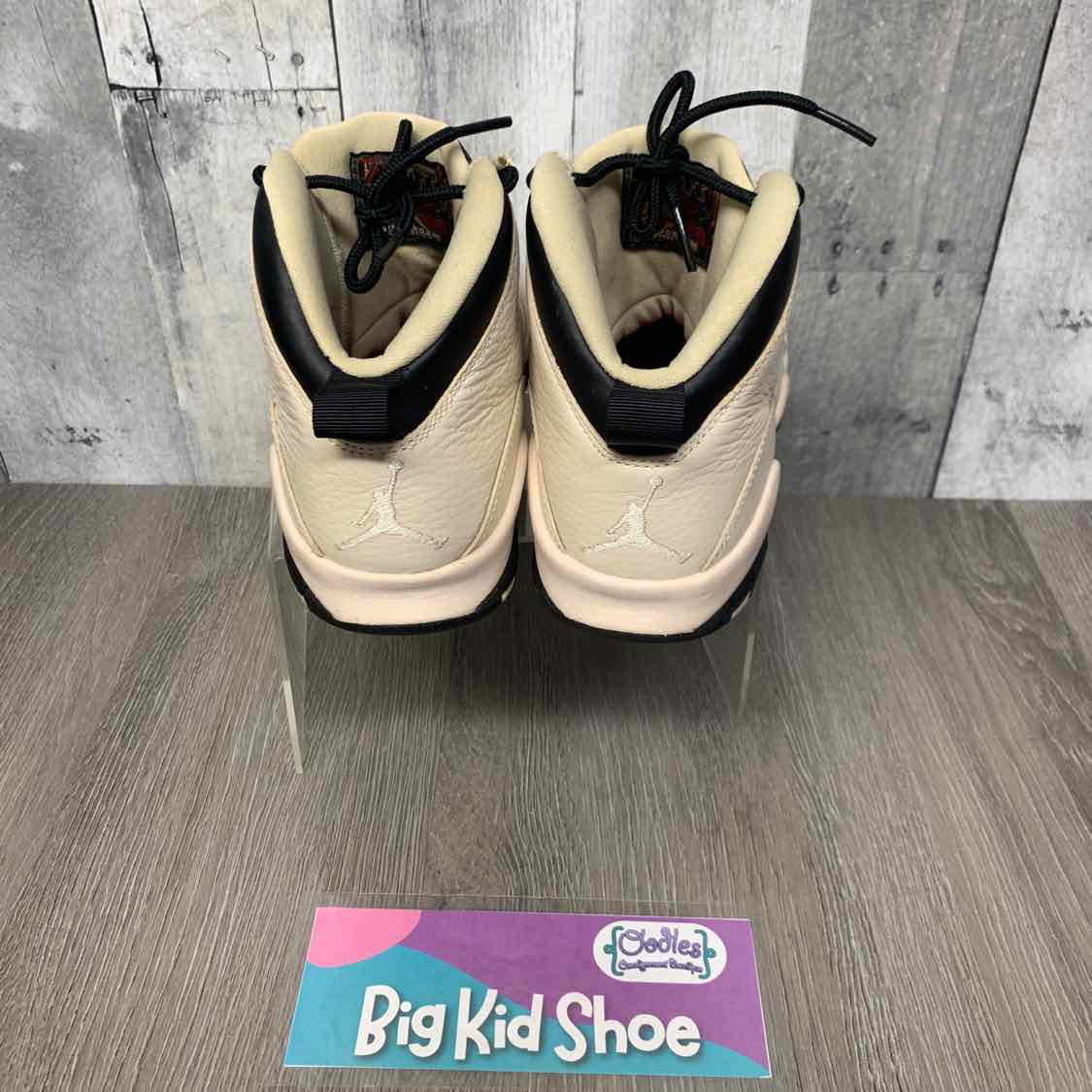 Size 4.5 Tan/Black Sport Brand Sneakers