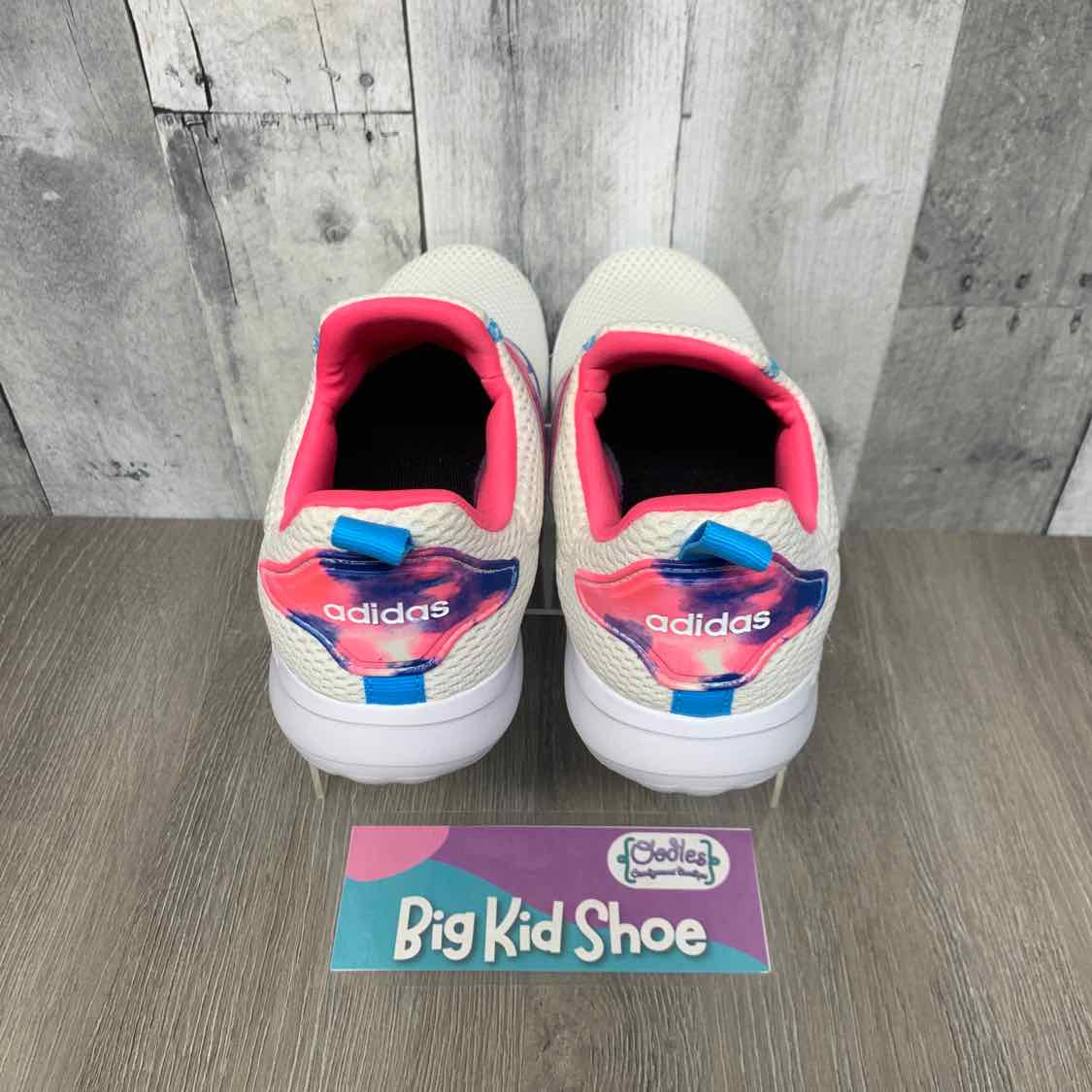 Size 3 White/Pink Sport Brand Sneakers