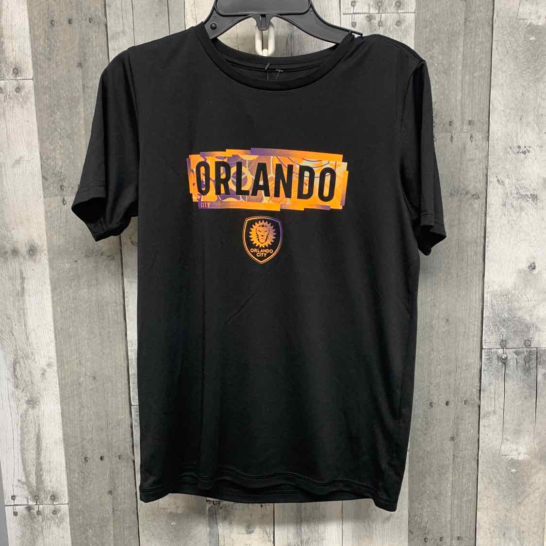 Size 10/12 Black Graphic Sport Brand T Shirt