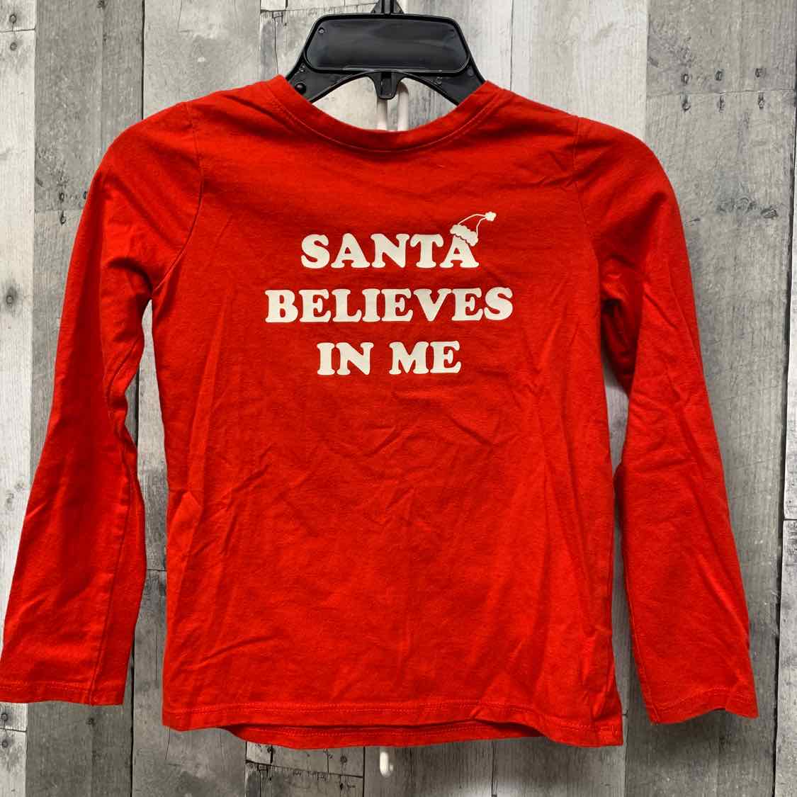 Size 6/6X Red Graphic Cat & Jack Long Sleeve Shirt