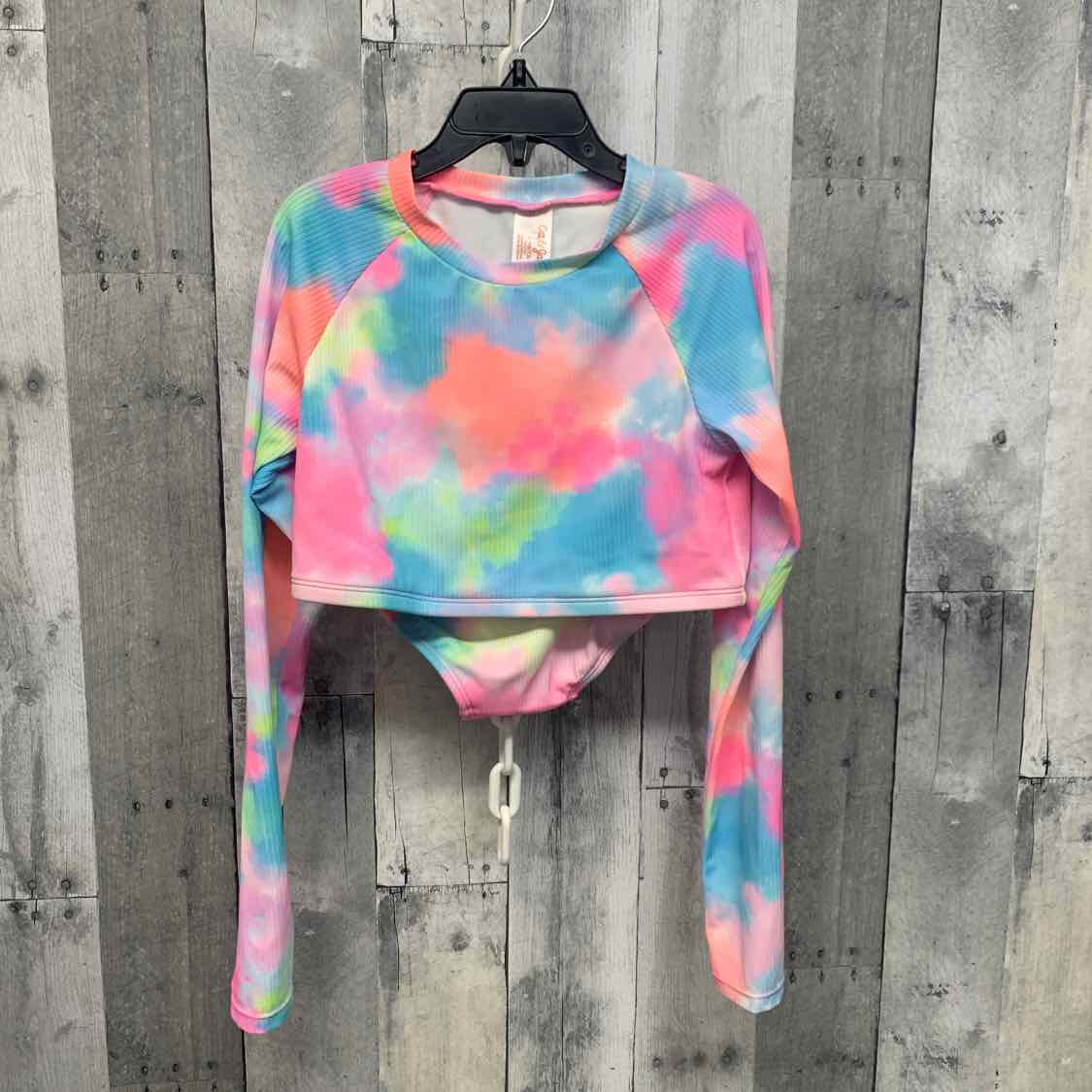 Size 10/12 Rainbow Cat & Jack Swim Suit - 2pc+