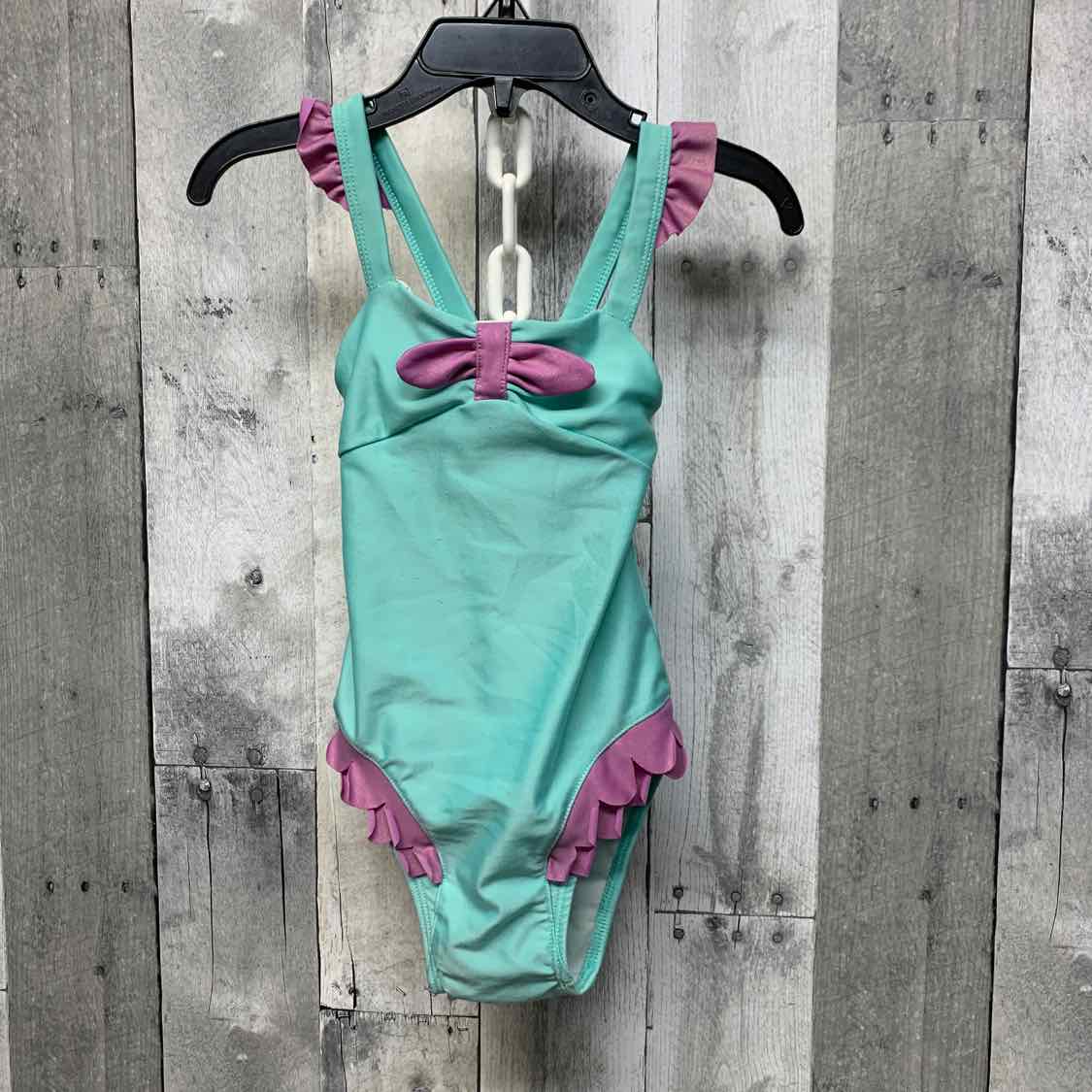 Size 2T Teal/Purple Cat & Jack Swim Suit - 1pc
